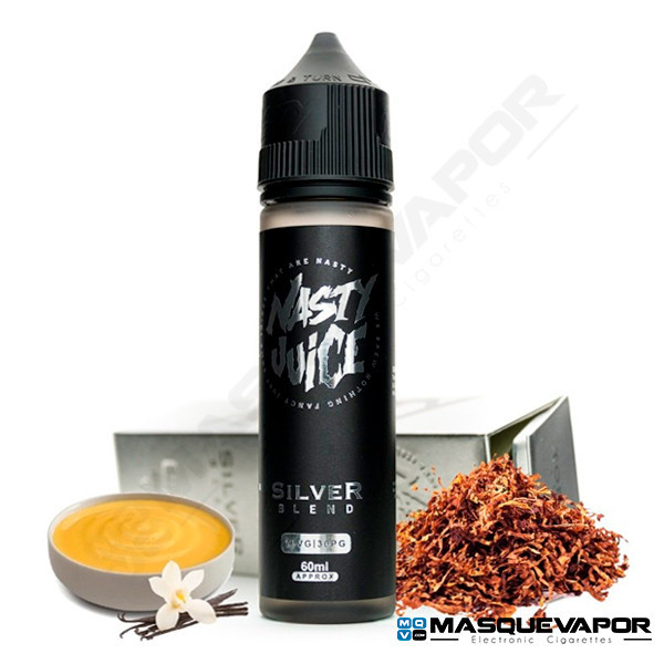 TOBACCO SILVER BLEND NASTY JUICE TPD 50ML 0MG