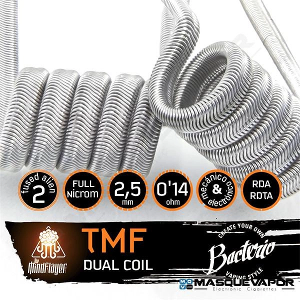 TMF COIL 0,14OHM FULL NI80 BACTERIO COILS