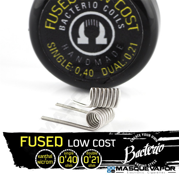 FUSED 0,20OHM FULL Ni80 LOW COST BACTERIO COILS