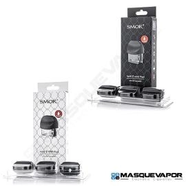 3 X CARTRIDGE REPLACEMENT NORD 2 SMOK 4.5ML VAPE