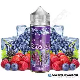 GRAPEBERRY ICE KINGSTON FANTANGO TPD 100ML 0MG VAPE