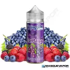 GRAPEBERRY KINGSTON FANTANGO TPD 100ML 0MG VAPE