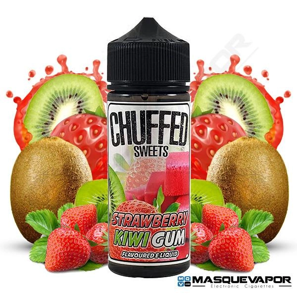 STRAWBERRY KIWI GUM CHUFFED ELIQUIDS TPD 100ML 0MG