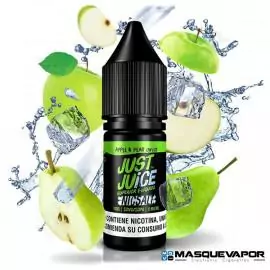 APPLE & PEAR ON ICE NIC SALT JUST JUICE TPD 10ML 11MG VAPE