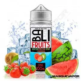 ICE WATERMELON KIWI STRAWBERRY BALI FRUITS KINGS CREST TPD 100ML 0MG VAPE