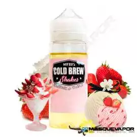 STRAWBERRY AND CREAM NITRO'S COLD BREW TPD 100ML 0MG VAPE