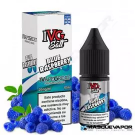 BLUE RASPBERRY NIC SALT IVG LIQUIDS TPD 10ML 20MG VAPE