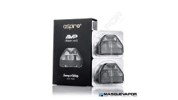 2 X CARTRIDGE MESH 0.6OHM AVP POD ASPIRE TPD 2ML