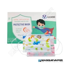 PACK 10 MASKS SURGICAL KIDS VAPE