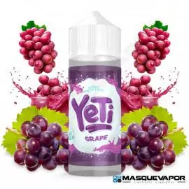 GRAPE ICE YETI ELIQUIDS TPD 100ML 0MG VAPE