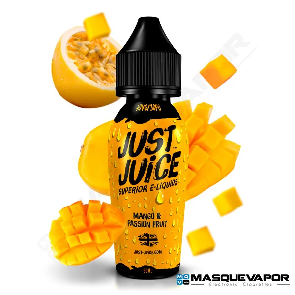 MANGO & PASSION FRUIT JUST JUICE 50ML TPD 0MG