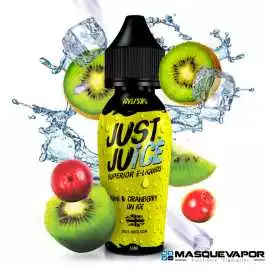 KIWI & CRANBERRY ON ICE JUST JUICE 50ML TPD 0MG VAPE