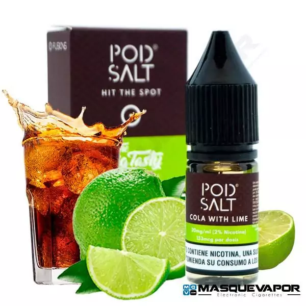 COLA LIME POD SALT E-LIQUIDS TPD 10ML 20MG