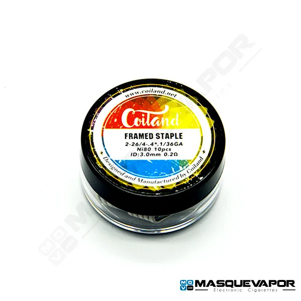 PACK 10 COILS MTL CLAPTON 0.92OHM COILAND