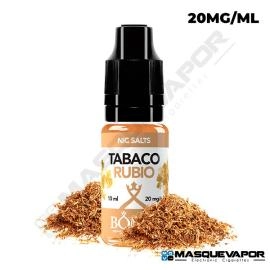 TABACO RUBIO BOMBO SALT ELIQUIDS 10ML VAPE