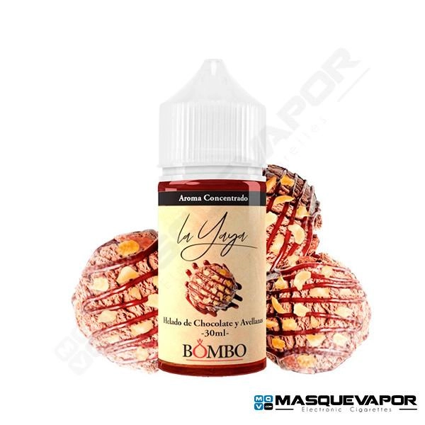 CHOCOLATE ICE CREAM WITH HAZELNUT LA YAYA BOMBO CONCENTRATE 30ML