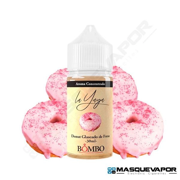 AROMA DONUT GLASEADO DE FRESAS LA YAYA BOMBO 30ML