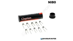 CLAPTON NI80 26/38GA 0.53OHM PACK 10 COILS FUMYTECH