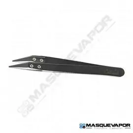 COILAND CERAMIC TWEEZERS CURVE BLACK VAPE