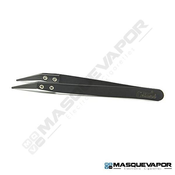 COILAND CERAMIC TWEEZERS CURVE BLACK