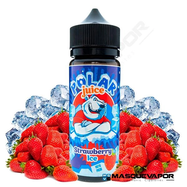 STRAWBERRY ICE POLAR JUICE 100ML 0MG