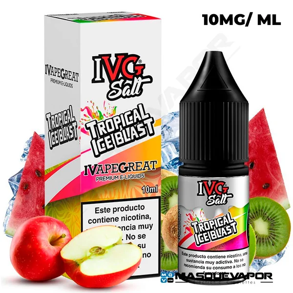 TROPICAL ICE BLAST IVG JUICY SALT 10ML