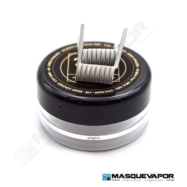 ERIZO STACKED TOBAL COILS NI80 0.33 OHM