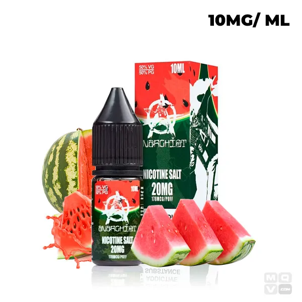 WATERMELON ANARCHIST NIC SALTS 10ML