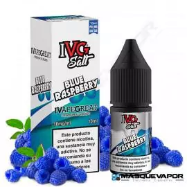 BLUE RASPBERRY NIC SALT IVG LIQUIDS TPD 10ML 10MG