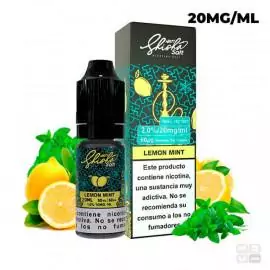 LEMON MINT NASTY JUICE SHISHA SALT 10ML VAPE