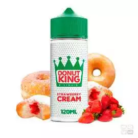 STRAWBERRY CREAM DONUT KING 100ML