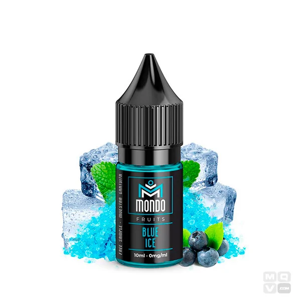 1 X SAMPLE BLUE ICE MONDO ELIQUIDS 10ML