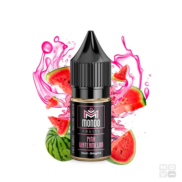 1 X SAMPLE PINK WATERMELON MONDO ELIQUIDS 10ML