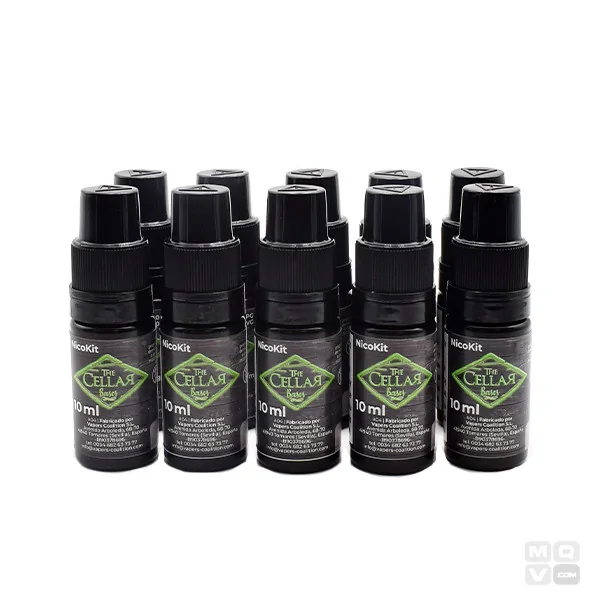 PACK 10 THE CELLAR NICOKIT 10ML 30PG / 70VG 20MG