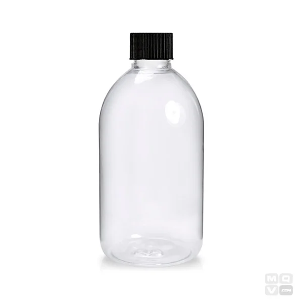 500ML PET TRANSPARENT BOTTLE