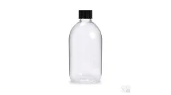 500ML PET TRANSPARENT BOTTLE