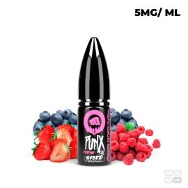 STRAWBERRY RASPBERRY & BLUEBERRY NIC SALT PUNX RIOT SQUAD VAPE