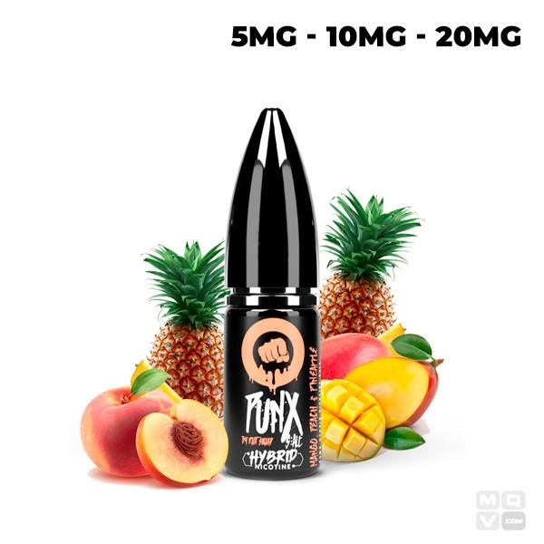 MANGO PINEAPPLE & PEACH NIC SALT PUNX RIOT SQUAD