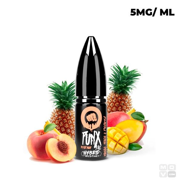 MANGO PINEAPPLE & PEACH NIC SALT PUNX RIOT SQUAD