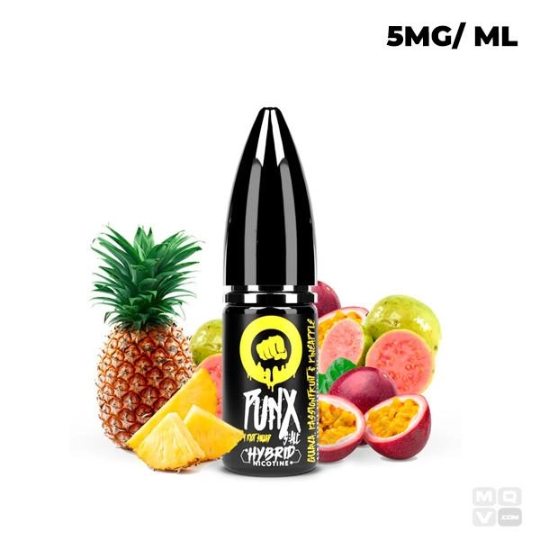 GUAVA PASSIONFRUIT & PINEAPPLE NIC SALT PUNX RIOT SQUAD