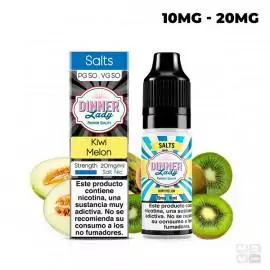 KIWI MELON NIC SALT DINNER LADY 10ML VAPE