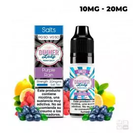 PURPLE RAIN NIC SALT DINNER LADY 10ML VAPE