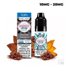 SMOOTH TOBACCO NIC SALT DINNER LADY 10ML VAPE