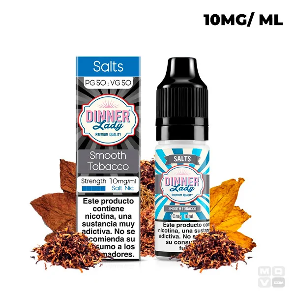 SMOOTH TOBACCO NIC SALT DINNER LADY 10ML