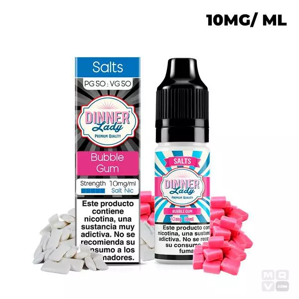 BUBBLE TROUBLE NIC SALT DINNER LADY TPD 10ML 20MG