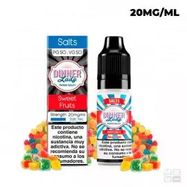 SWEET FRUITS NIC SALT DINNER LADY TPD 10ML 20MG VAPE