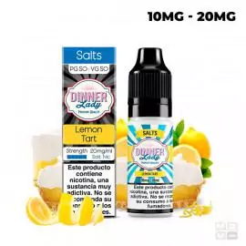 LEMON TART NIC SALT DINNER LADY TPD 10ML VAPE