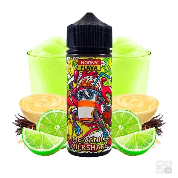 LIME VANILLA MILKSHAKE HORNY FLAVA 100ML