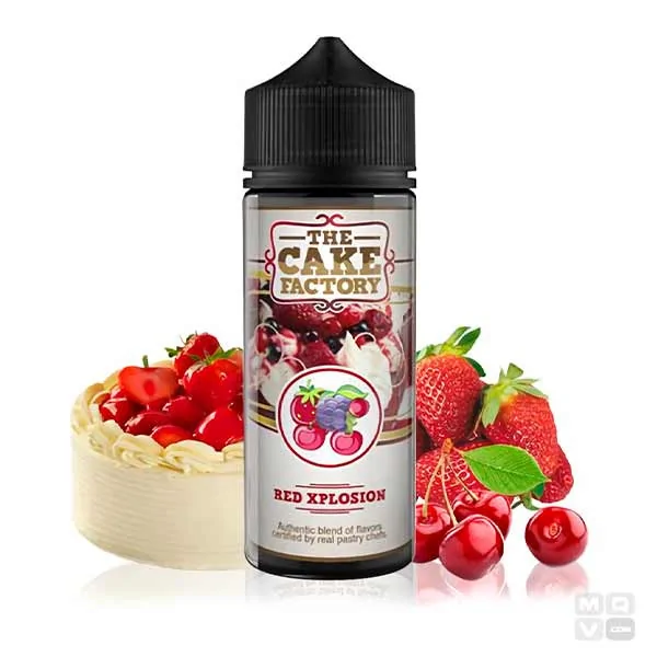 CAKE FACTORY RED XPLOSION OIL4VAP 100ML