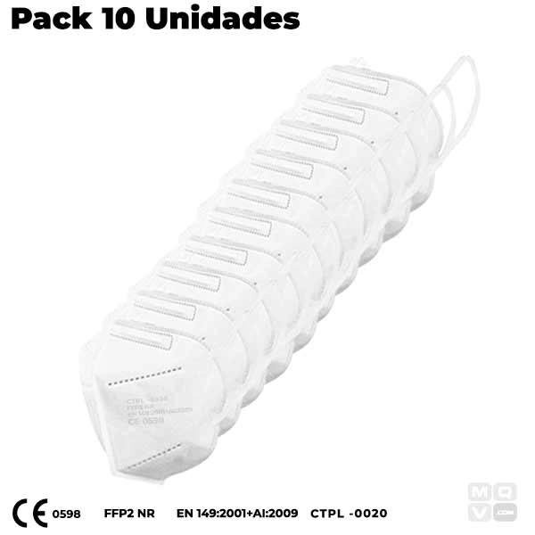 pack 10 mascarillas ffp2 ctpl-0020